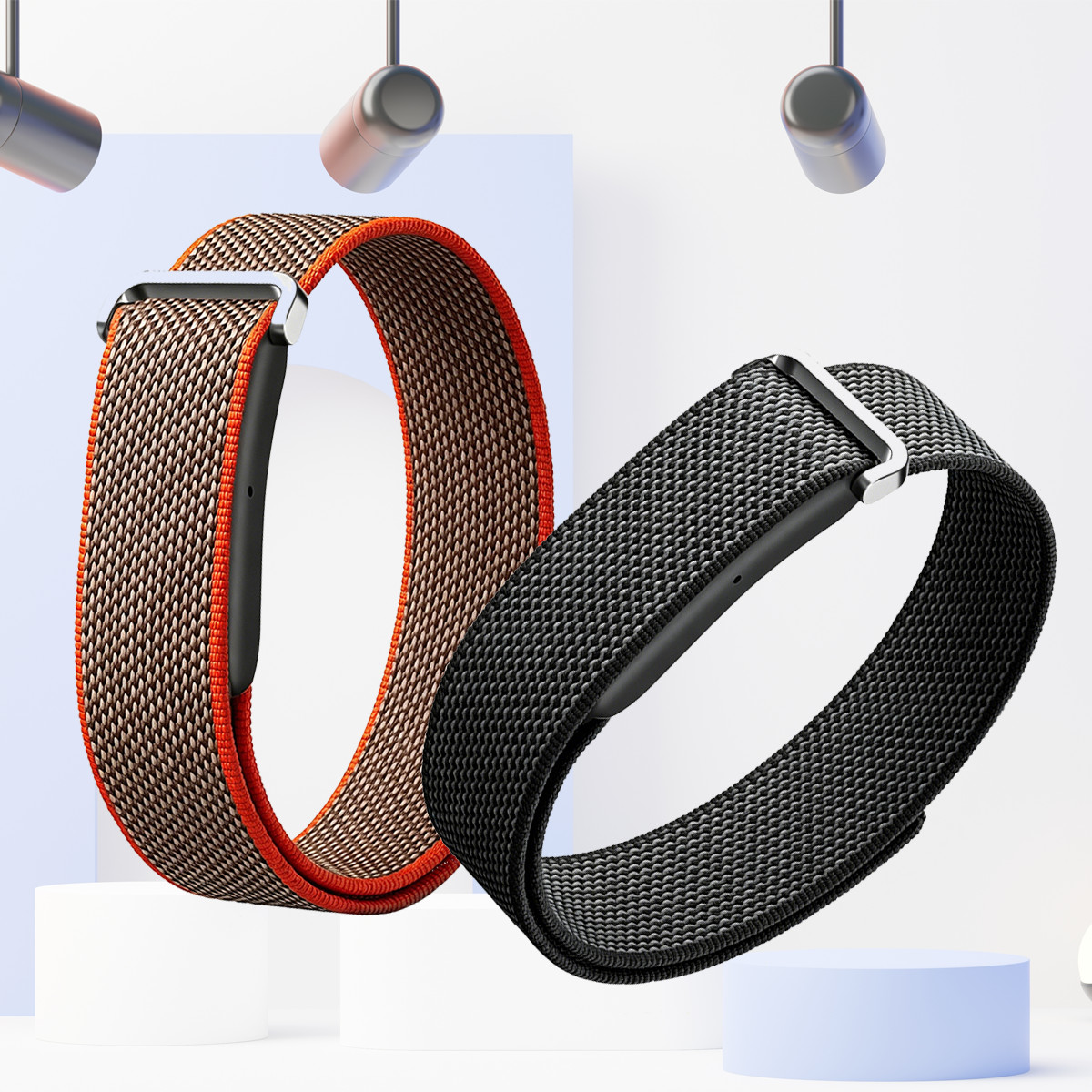 Health Wellness Bracelet - Sport-Smartarmbänder ohne Bildschirm, Vibrationsalarme, IP68 Wasserdicht,