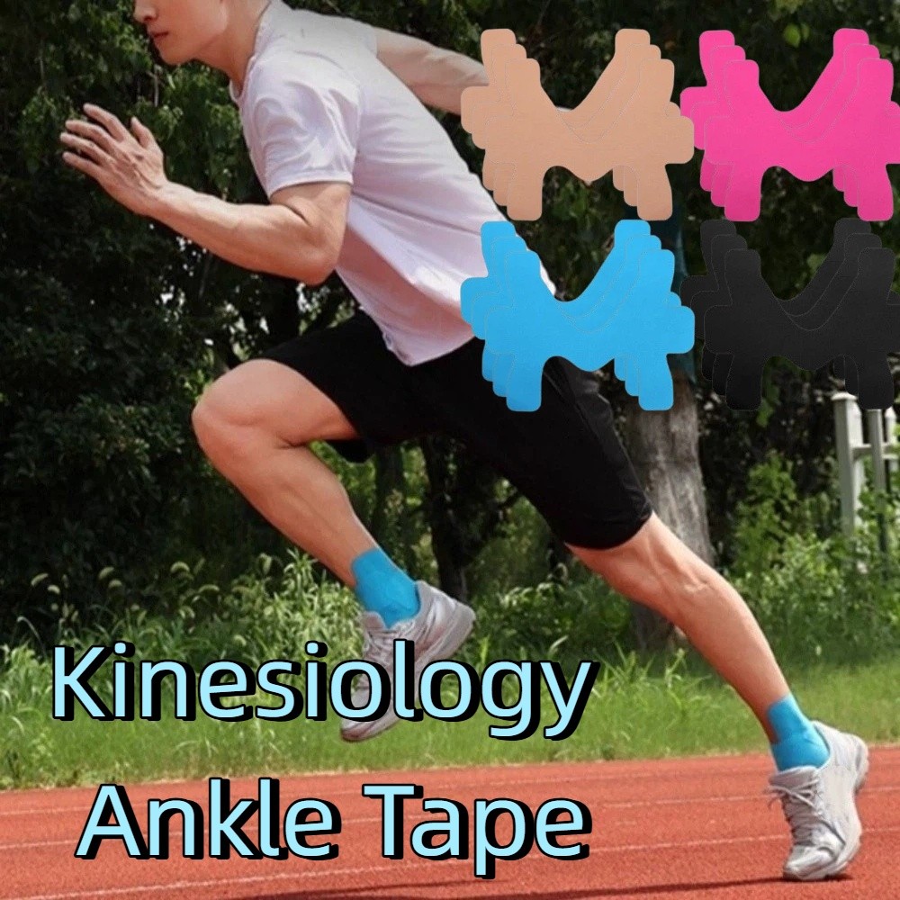 Sports Taping Precut - 5 Stück Vorgeschnittenes Kinesiologie-Tape, Atmungsaktiv, Wasserdicht,