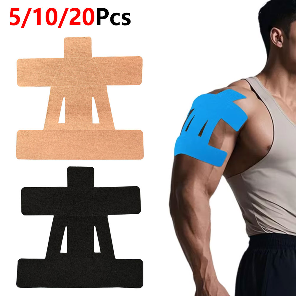 Sports Taping Precut - 5/10/20 Stück vorgefertigtes Kinesiotape für die