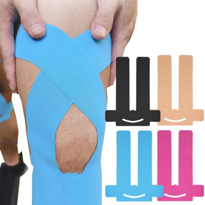 Sports Taping Precut - 1 Stück vorgeschnittenes Kinesiologie-Tape für Knie,