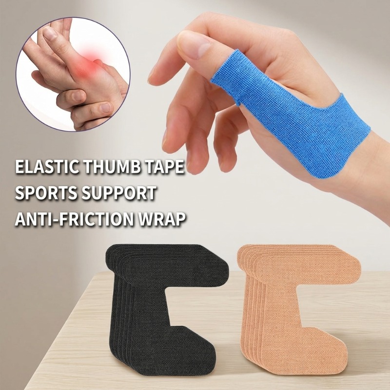 Sports Taping Precut - Vorgeschnittenes Elastisches Daumenband, Sportbandage zur Unterstützung,